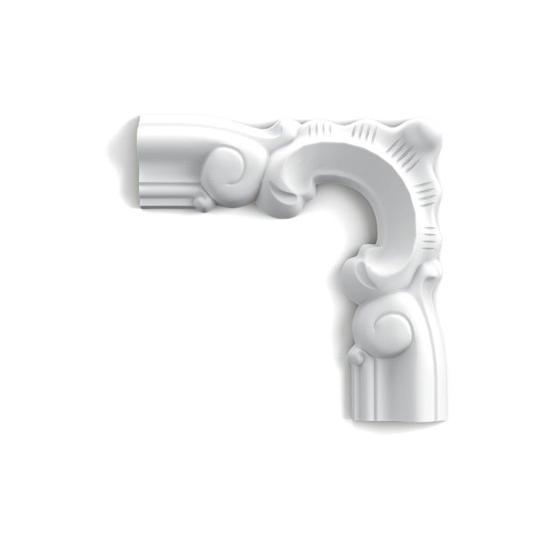 P8030D ORAC Coin pour P8030 Durofoam L13,2 x H1,7 x L13,2 cm ORAC DECOR 1 - Cimaise Tableau