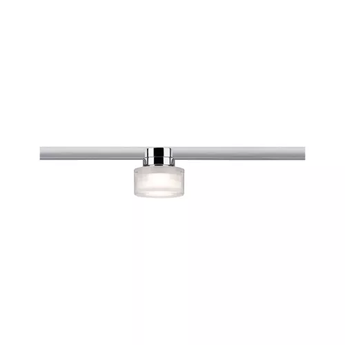 URail Spot on track Topa Dot Individual spotlight 350lm 4.9W 2700K dimmable 230V Chrome, Clear, Satin