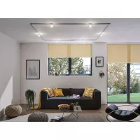URail Spot auf Schienen Topa Dot Einzelspot 350 lm 4,9 W 4000 K Dimmbar 230 V Chrom, Klar, Satin - système d'accrochage et décoration - détail 6
