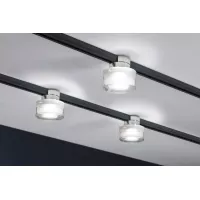 URail Spot auf Schienen Topa Dot Einzelspot 350 lm 4,9 W 4000 K Dimmbar 230 V Chrom, Klar, Satin - système d'accrochage et décoration - détail 7