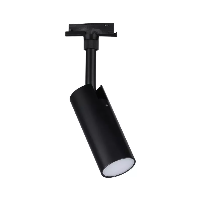 Foco individual URAil Track Spot Tubo 200lm 4W 2700 - 4000K 230V Negro mate