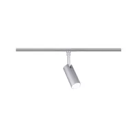 URail Schienenstrahler Tubo Einzelstrahler 300 lm 4 W 2700–4000 K 230 V Mattchrom - système d'accrochage et décoration - détail 2