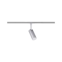 URail Schienenstrahler Tubo Einzelstrahler 300 lm 4 W 2700–4000 K 230 V Mattchrom - système d'accrochage et décoration - détail 3