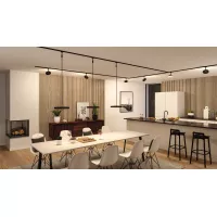 URail Suspension 3-Step-Dim Hildor 850lm 15W 4000K gradable 230V Noir mat - système d'accrochage et décoration - détail 9