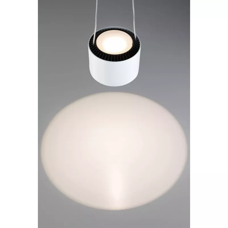 Lámpara colgante URail Aldan 750lm 8.5W 3000K regulable 230V color blanco señal