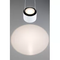 URail Pendelleuchte Aldan 750 lm 8,5 W 3000 K dimmbar 230 V Signal weiß - système d'accrochage et décoration - détail 8