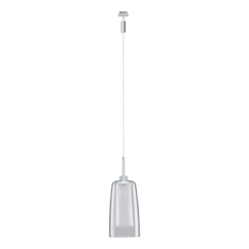 URail Suspensión Arido II GU10 560lm 5W 2700K 230V Cromo mate, Transparente, Satinado