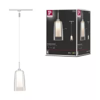 URail Suspensión Arido II GU10 560lm 5W 2700K 230V Cromo mate, Transparente, Satinado - système d'accrochage et décoration - détail 11