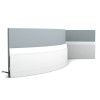 SX104F ORAC Flex Plinth Flex L200 x H14.8 x L1,7 cm ORAC DECOR 3 - Cimaise Tableau 