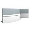 SX118F ORAC Flexibler Sockel Flex L200 x H13.8 x L1,8 cm ORAC DECOR 3 - Cimaise Tableau 