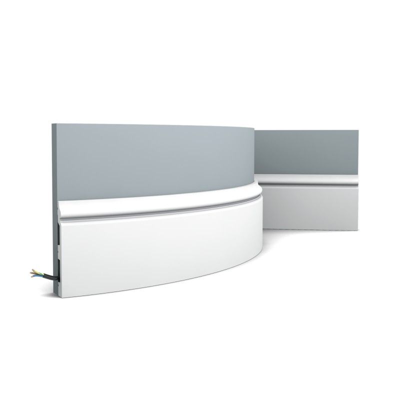SX118F ORAC Flexible plinth Flexible L200 x H13.8 x L1,8 cm ORAC DECOR 3 - Cimaise Tableau 
