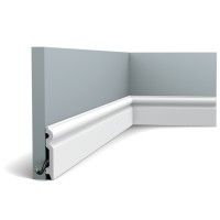 SX137 ORAC Battiscopa Duropolymer L200 x H9,9 x L1,5 cm ORAC DECOR 3 - Cornice Quadro