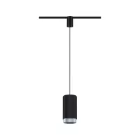 URail Lámpara Colgante Corus E27 máx. 50W regulable 230V Negro - système d'accrochage et décoration - détail 2