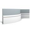 SX138F ORAC Plinto flexible Flexible L200 x H13.8 x L1.5 cm ORAC DECOR 3 - Cimaise Tableau 