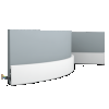 SX157F ORAC Plinthe Flexible Flex L200 x H6,6 x L1,3 cm ORAC DECOR 7 - Cimaise Tableau