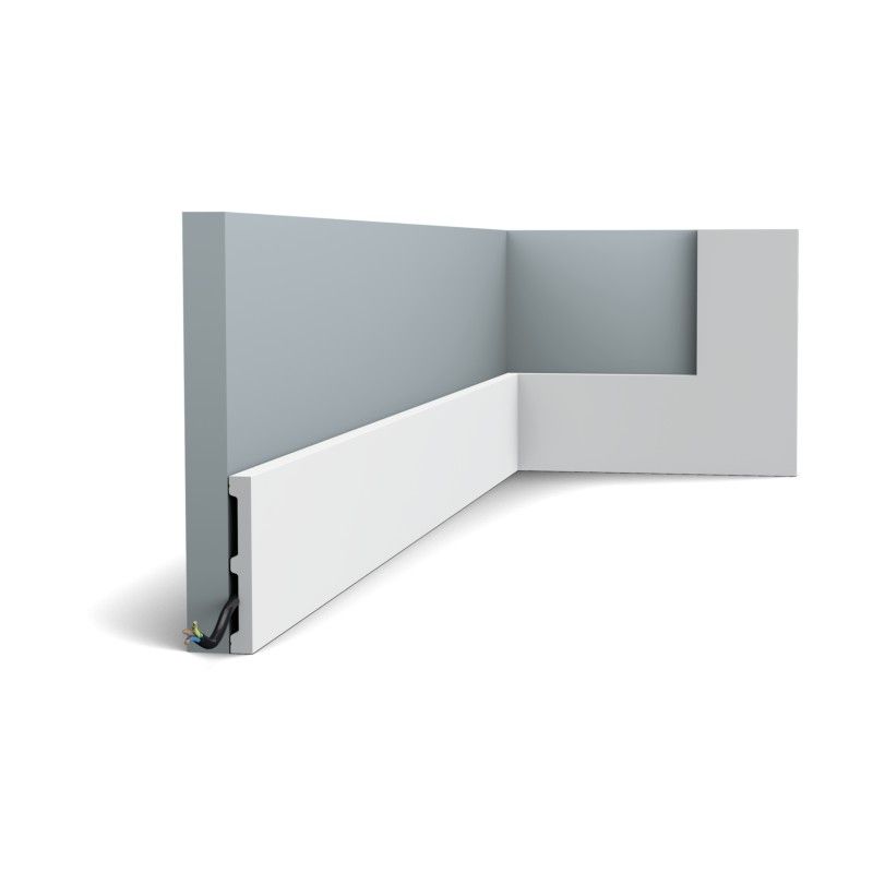 SX163 ORAC Plinthe Duropolymer L200 x H10,1 x L1,3 cm ORAC DECOR 5 - Cimaise Tableau 