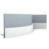 SX163F ORAC Plinth Flexible Flexible L200 x H10.1 x L1,3 cm ORAC DECOR 5 - Cimaise Tableau 