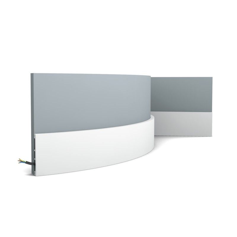 SX163F ORAC Plinth Flexible Flexible L200 x H10.1 x L1,3 cm ORAC DECOR 5 - Cimaise Tableau 