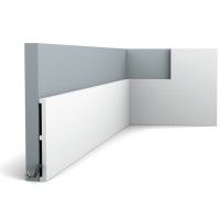 SX168 ORAC Duropolymer Plinth L200 x H15.1 x L1.4 cm ORAC DECOR 4 - Cimaise Tableau