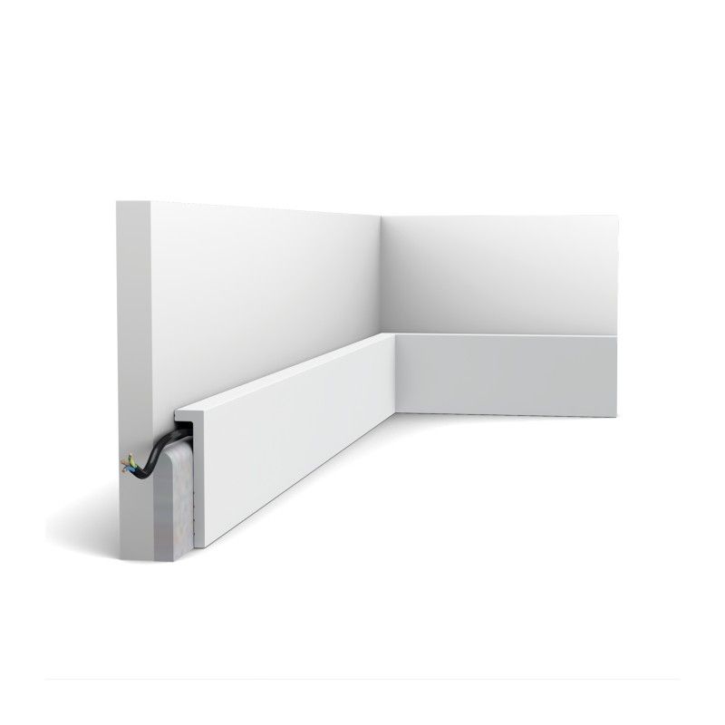 SX171-RAL9003 ORAC Plinth RAL9003 Duropolymer L200 x H10 x L2,2 cm ORAC DECOR 3 - Cimaise Tableau 