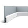 SX172 ORAC Plinthe Duropolymer L200 x H8,5 x L1,4 cm ORAC DECOR 3 - Cimaise Tableau 