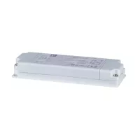 VDE-konformer elektronischer Flachhalogen-Wechselstromtransformator, max. 35–105 W, 230/12 V, 105 VA, weiß - système d'accrochage et décoration - détail 2