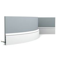 SX173F ORAC Flexibel Plinth Flex L200 x H10 x L1.6 cm ORAC DECOR 3 - Cimaise Tableau