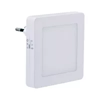 Veilleuse Esby avec capteur crépusculaire carré 3000K 0,7lm - système d'accrochage et décoration - détail 3