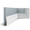 SX180 ORAC Plinthe Duropolymer L200 x H12 x L1,6 cm ORAC DECOR 4 - Cimaise Tableau 