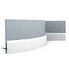 SX183F ORAC Plinth Flexible Flexible L200 x H7.5 x L1.3 cm ORAC DECOR 5 - Cimaise Tableau 