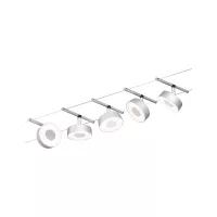 CorDuo Système sur câbles LED Circle Kit de base 5x180lm 5x5W 3000K 230/12V - système d'accrochage et décoration - détail 1
