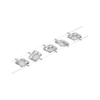 CorDuo Système sur câbles LED MacLED Kit de base 5x250lm 5x4,5W 3000K 230/12V - système d'accrochage et décoration - détail 3