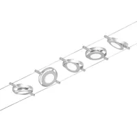 CorDuo RoundMac LED Kabelsystem-Basisset 5x200lm 5x4,5W 3000K 230/12V - système d'accrochage et décoration - détail 1