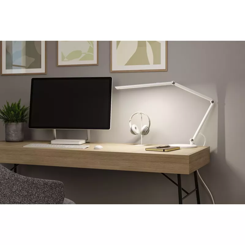 LED Schreibtischlampe mit 3-stufiger Dimmfunktion, FlexBar-Schalter, weißem Schalter, 700 lm PAULMANN 52 - Cimaise Tableau 