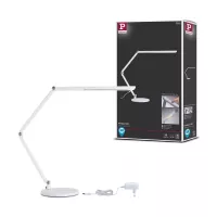 LED Schreibtischlampe mit 3-stufiger Dimmfunktion, FlexBar-Schalter, weißem Schalter, 700 lm - système d'accrochage et décoration - détail 15