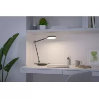 Numis QI White Switch LED Schreibtischlampe 1000lm - système d'accrochage et décoration - détail 12