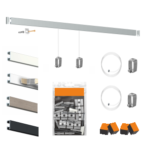 Pack cimaise click rail artiteq ECO Cimaise Tableau 2 - Cimaise Tableau