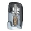 Newly gancho autoblocante H100: capacidad de carga de 20 kg para rieles de cuadros. Newly 2 - Cimaise Tableau 