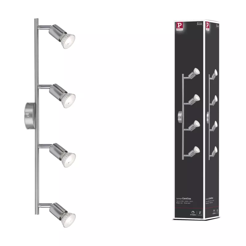 Spotlight Carolina GU10 230V max. 4x10W dimmable PAULMANN 22 - Cimaise Tableau 
