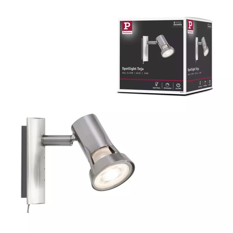 Spotlight Teja GU10 230V max. 10W dimmbar PAULMANN 9 - Cimaise Tableau 