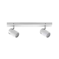 Spotlight Zyli IP44 GU10 230V max. 2x10W gradable - système d'accrochage et décoration - détail 1