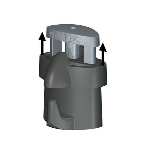 Selbsthemmender Haken MICRO GRIP LOCK 2 MM 20 KG - Suspent cimas artiteq Gemälde ARTI TEQ 2 - Cimaise Tableau