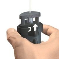 Crochet Autobloquant MICRO GRIP LOCK 2 MM 20 KG - suspention cimaises tableaux artiteq ARTI TEQ 3 - Cimaise Tableau 