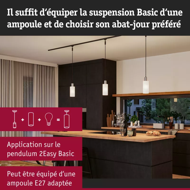 URail Abat-jour 2Easy Raja 100mm