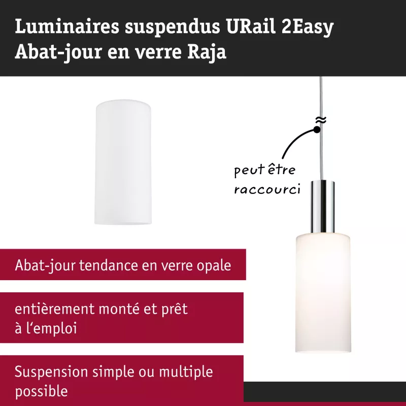 URail Abat-jour 2Easy Raja 100mm