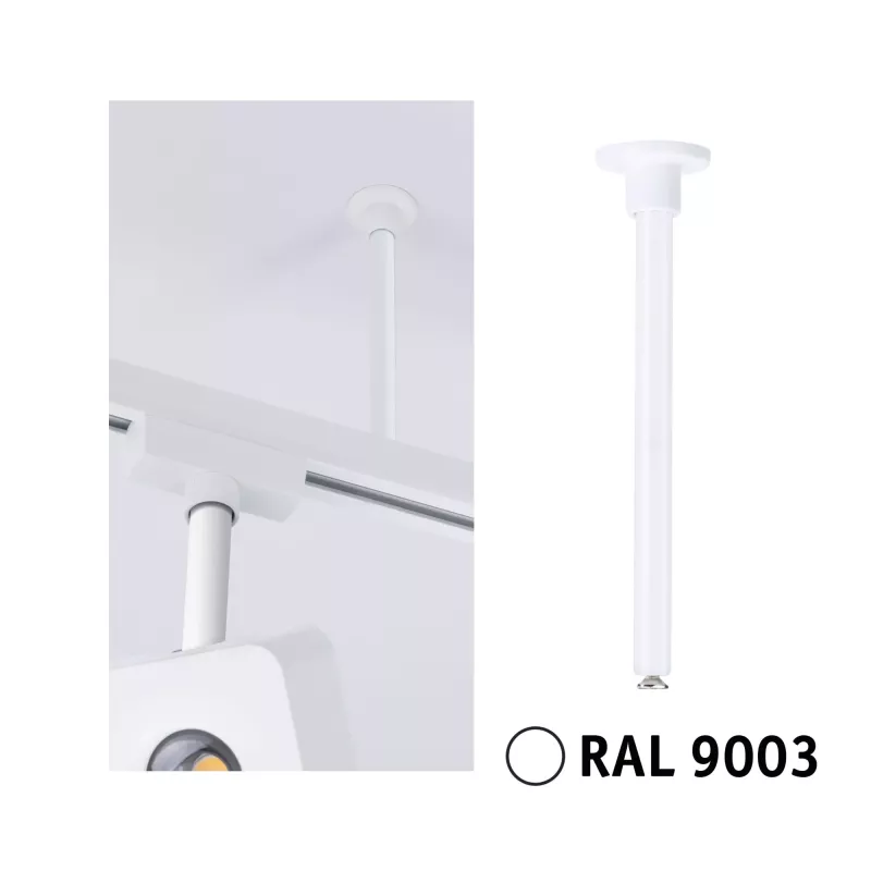 URail-Zubehör Schienenaufhängung 105 mm PAULMANN 19 - Cimaise Tableau 