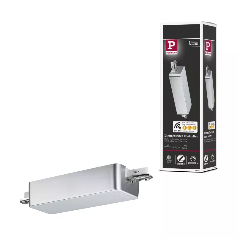 URail Smart Home Zigbee 3.0 Dimm-/Schalter-Schienenadapter 155x56mm