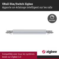 Adaptador de carril URail Zigbee 3.0 Dimm/Switch 240x21mm máx. - système d'accrochage et décoration - détail 5