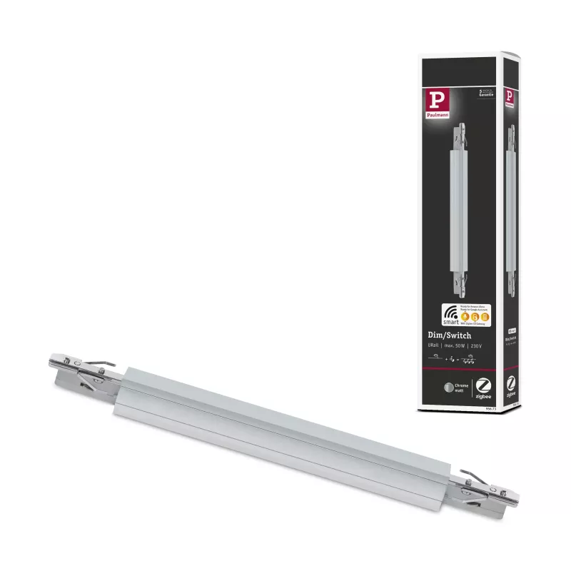 Adaptador de carril URail Zigbee 3.0 Dimm/Switch 240x21mm máx.