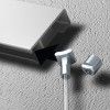 Hook Stopper Set (FOR Slanted Stops) - Artiteq Picture Hanging System ARTI TEQ 3 - Cimaise Tableau 